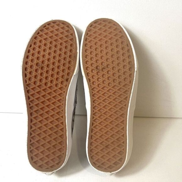 VANS Off The Wall Womens 9.5 Diagonal Stripes Low Top Sneaker Skate Shoe Lace Up - Picture 11 of 11